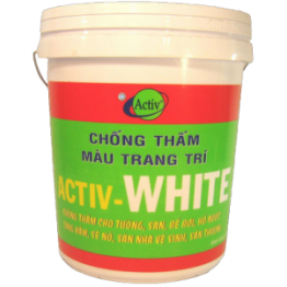 Chống thấm màu trang trí ACTIV White 20KG